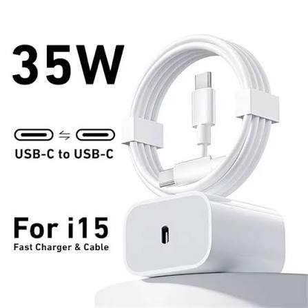 Cargador Apple 35W Doble USB-C
